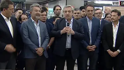Alberto Fernández advirtió que “en la Argentina no hay que especular, sino invertir” Alberto Fernández advirtió que “en la Argentina no hay que especular, sino invertir”