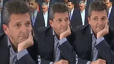 Las desopilantes caras de Massa cuando Bonelli hablaba de las internas en el Frente de Todos Las desopilantes caras de Massa cuando Bonelli hablaba de las internas en el Frente de Todos