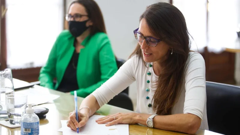 Gómez Alcorta acordó con Neuquén implementar el Plan Acompañar
