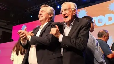 Alberto Fernández será anunciado presidente del PJ: Gioja descartó que haya internas Alberto Fernández será anunciado presidente del PJ: Gioja descartó que haya internas