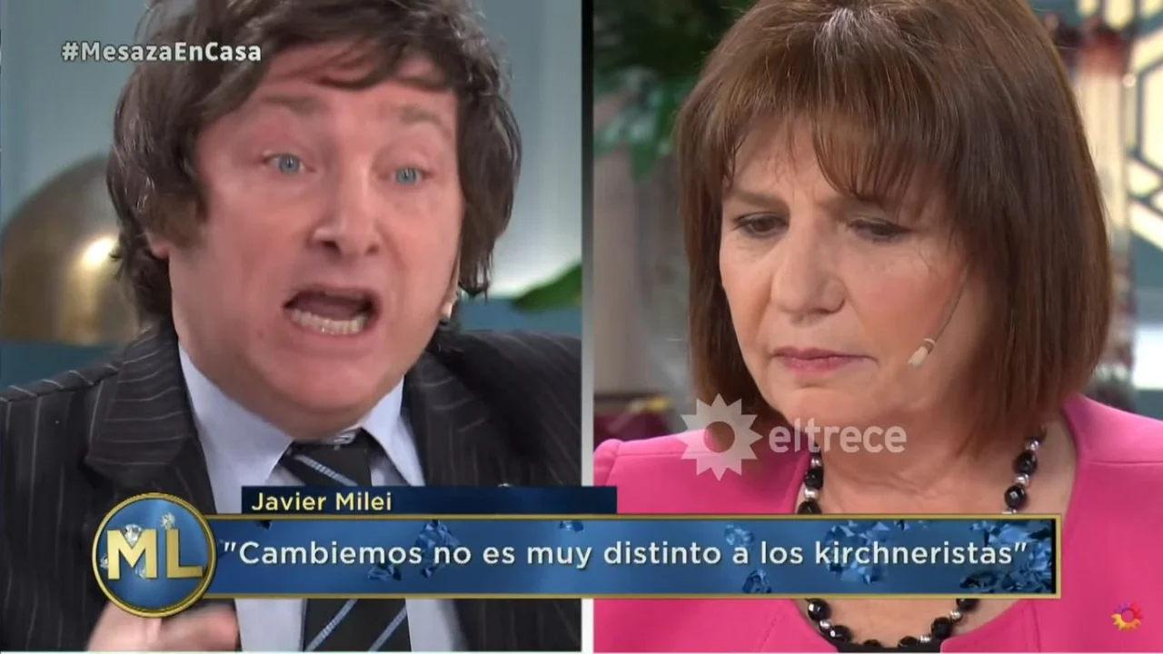 Javier Milei y Patricia Bullrich