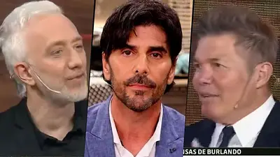 Andy Kusnetzoff, Juan Darthés y Fernando Burlando Andy Kusnetzoff, Juan Darthés y Fernando Burlando