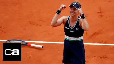 Histórico: la argentina Podoroska venció a la 5° del mundo y está en semifinales de Roland Garros Histórico: la argentina Podoroska venció a la 5° del mundo y está en semifinales de Roland Garros