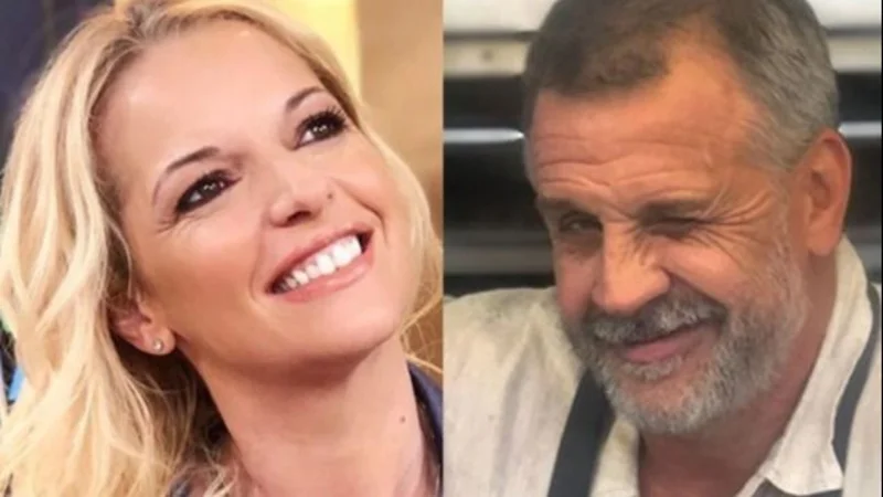El gran premio de la cocina: Christian Petersen quiso elogiar el look de Carina Zampini y lanzó un grosero piropo