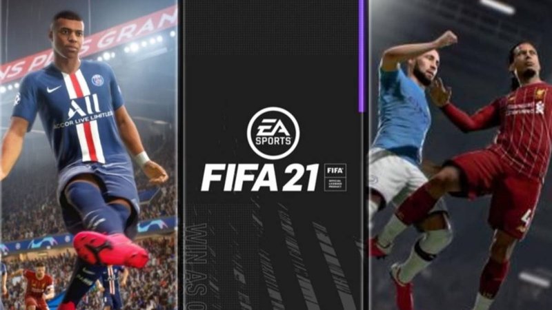 La portada del FIFA 21con Kylian Mbappé