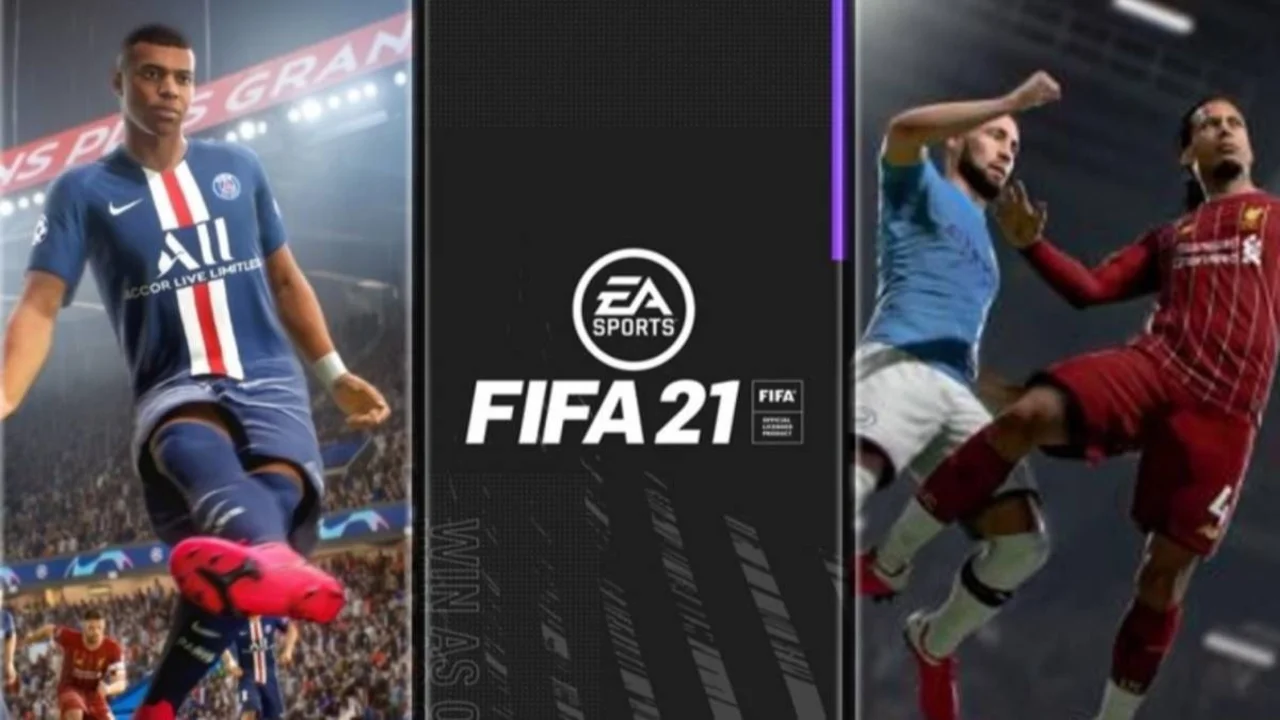 La portada del FIFA 21con Kylian Mbappé