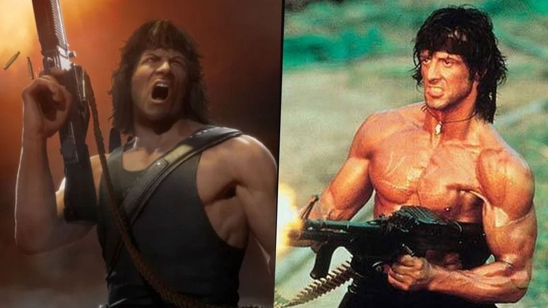 Mortal Kombat 11, con Rambo y Sylvest Stallone