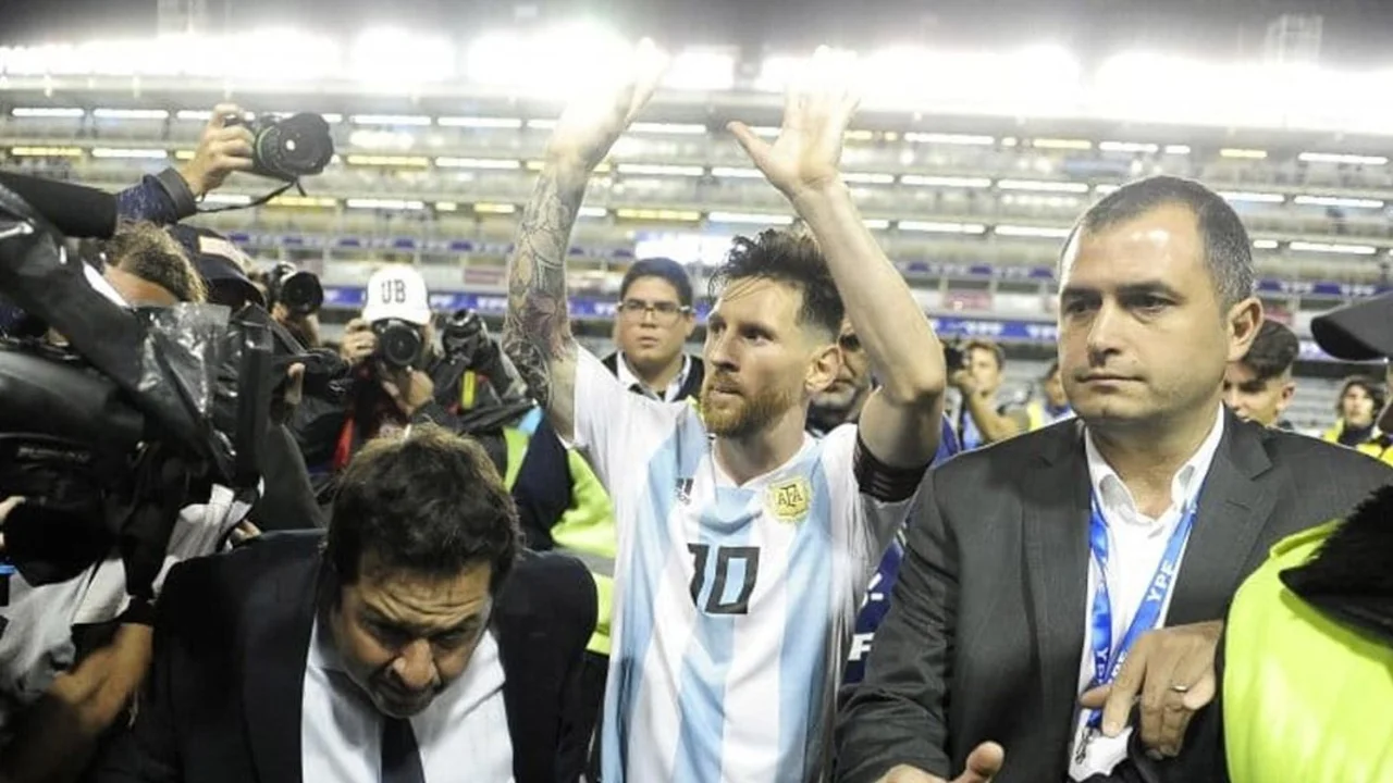 Lionel Messi en la Bombonera