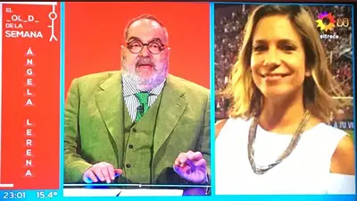 Agresión machista de Jorge Lanata a la periodista Ángela Lerena Agresión machista de Jorge Lanata a la periodista Ángela Lerena