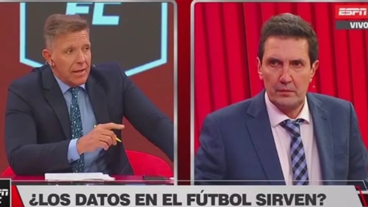 Alejandro Fantino y Miguel Simón en ESPN FC Show