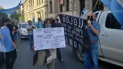 Vergonzoso: cordobeses marcharon en el banderazo y ahora quieren hisoparse Vergonzoso: cordobeses marcharon en el banderazo y ahora quieren hisoparse