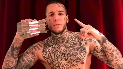 Alexander Caniggia con dinero Alexander Caniggia con dinero