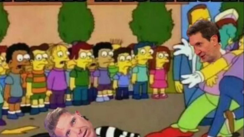 Fantino y Miguel Simón meme