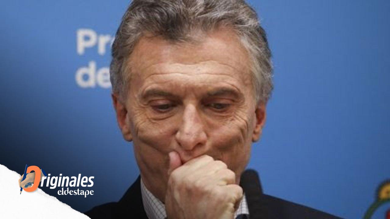 Mauricio Macri, preocupado.