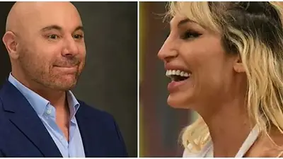Masterchef Celebrity: Vicky Xipolitakis se cansó y le cortó el rostro a Germán Martitegui Masterchef Celebrity: Vicky Xipolitakis se cansó y le cortó el rostro a Germán Martitegui