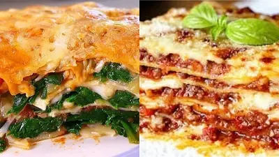 Receta de lasagna de verdura o de carne fácil y rápida Receta de lasagna de verdura o de carne fácil y rápida
