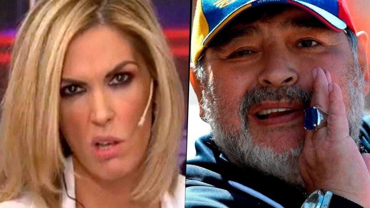 Viviana Canosa y sus burlas a Diego Maradona antes de morir