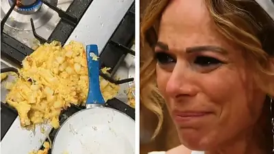 MasterChef Celebrity: a Iliana Calabró se le rompió la tortilla de papas y estalló de rabia MasterChef Celebrity: a Iliana Calabró se le rompió la tortilla de papas y estalló de rabia