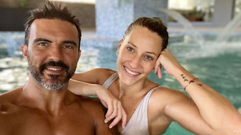 Fabián Cubero y Mica Viciconte juntos