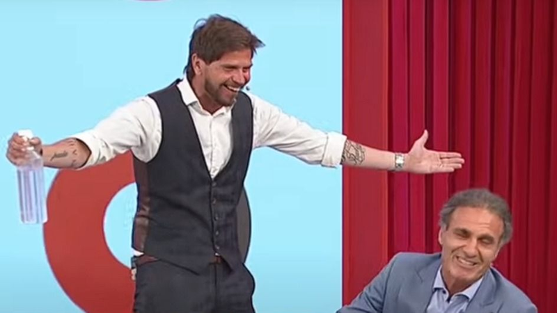"Qué cagazo": polémica burla de Vignolo a Ruggeri en su regreso