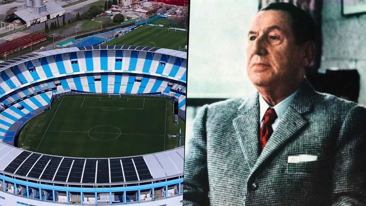 El estadio Juan Domingo Perón