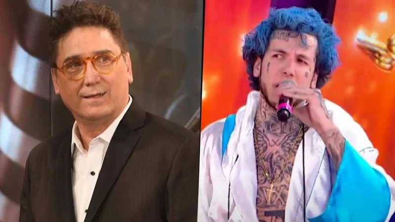 Oscar Mediavilla se burla de Alex Caniggia en el Cantando 2020