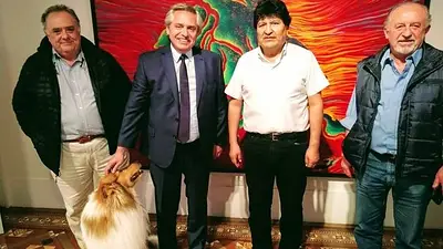 Alberto Fernández y Evo Morales cenaron en Olivos tras la victoria del MAS en Bolivia Alberto Fernández y Evo Morales cenaron en Olivos tras la victoria del MAS en Bolivia