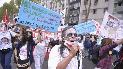 Trabajadores de enfermería harán una protesta con acampe frente a la sede del Gobierno porteño Trabajadores de enfermería harán una protesta con acampe frente a la sede del Gobierno porteño