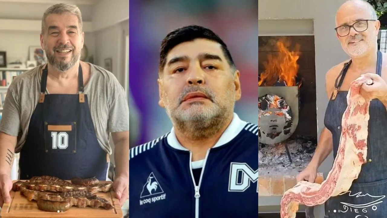 Maradona se enojó con Arcucci y Fucks por merchandising trucho de "El Diez"