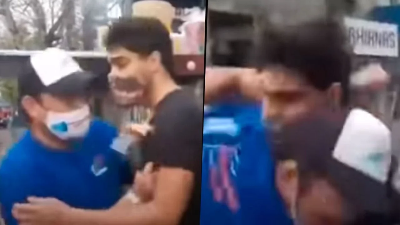 El periodista Ezequiel Guazzora, molido a golpes delante de cámara