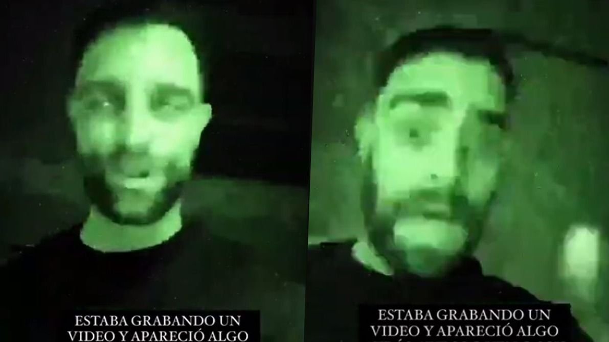 Aterrador: Diego Poggi grabó un video y le apareció un fantasma | El Destape