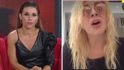Escándalo: Nacha Guevara se sacó con Los Ángeles a la Mañana en vivo Escándalo: Nacha Guevara se sacó con Los Ángeles a la Mañana en vivo