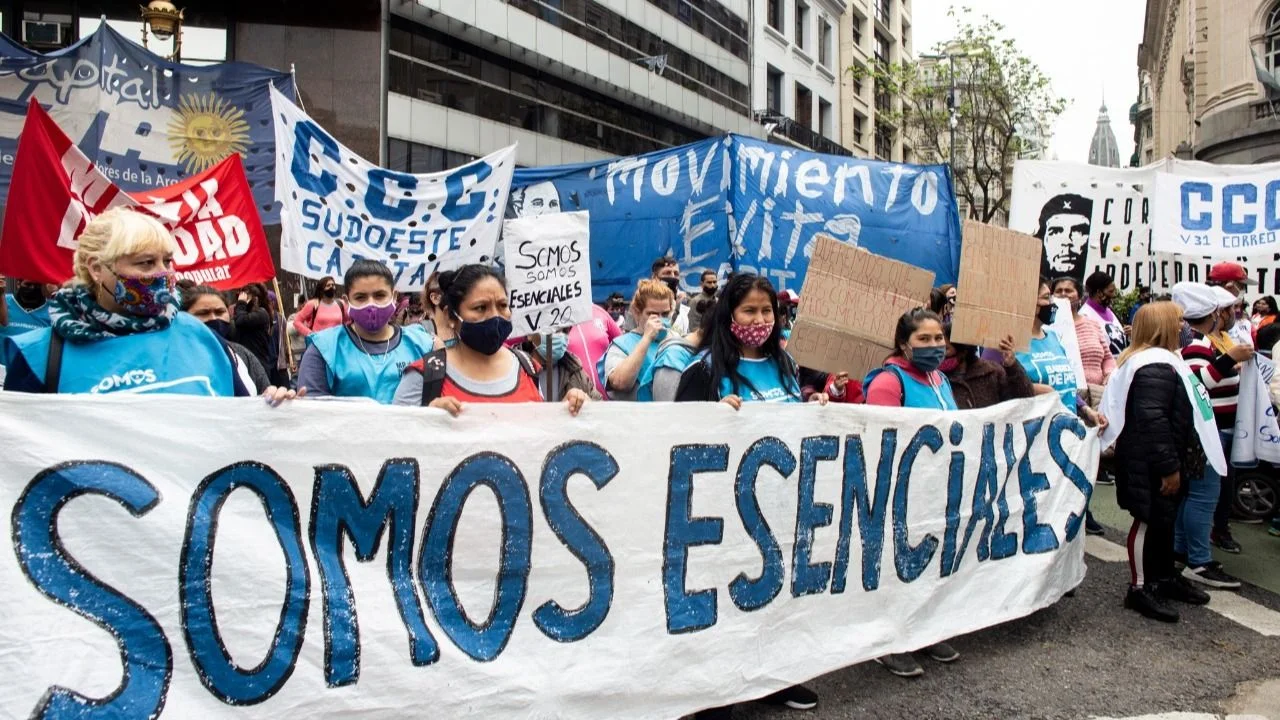 Trabajadores de comedores y merenderos piden reconocimiento de sus derechos en pandemia