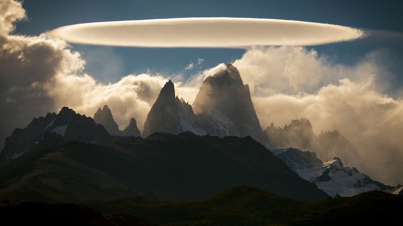 Un extraño fenómeno en El Chaltén: ¿Qué es el platillo blanco?
