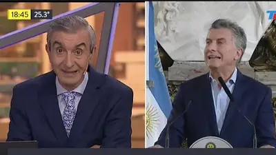 Nelson Castro Mauricio Macri Nelson Castro Mauricio Macri