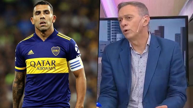 Carlos Tevez y Marcelo Bonelli