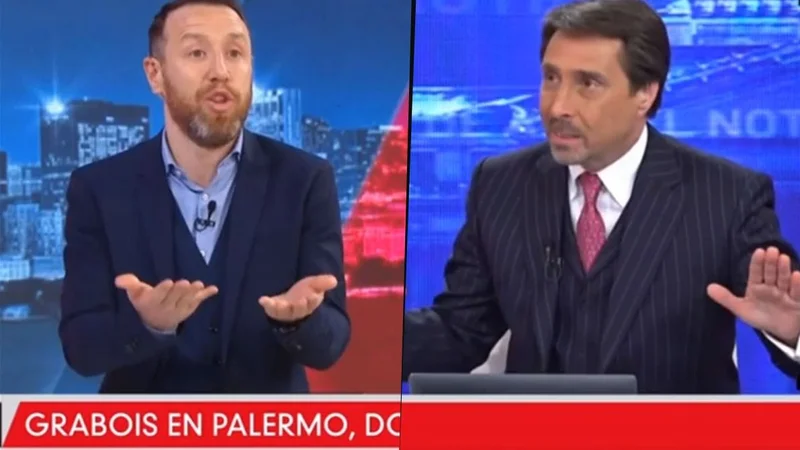 Facundo Pastor y Eduardo Feinmann se pelearon en vivo
