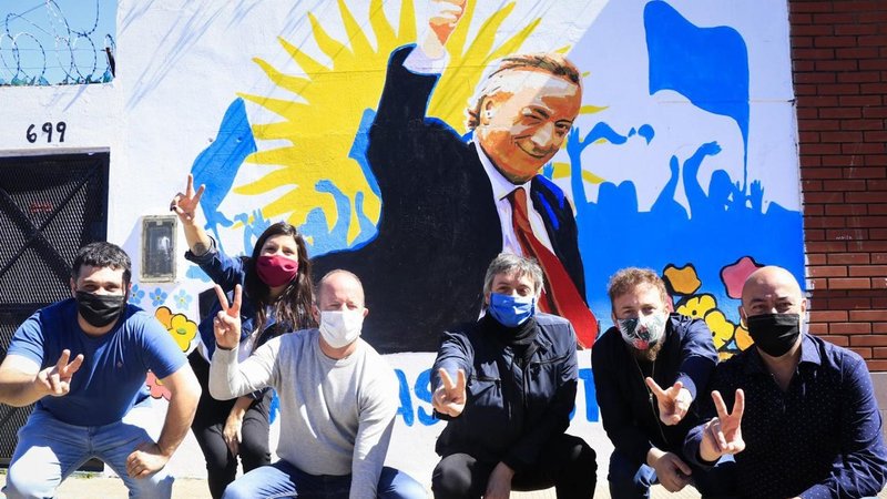 Insaurralde y Máximo Kirchner recordaron a Néstor Kirchner en Lomas de Zamora