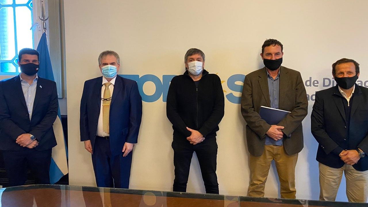 Máximo Kirchner se reunió con empresarios de biodiésel por la crisis en el sector