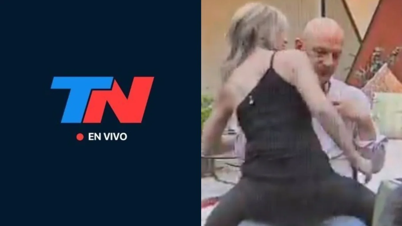 A momentos de salir al aire en TN, Sergio Berensztein fue captado en una situación hot