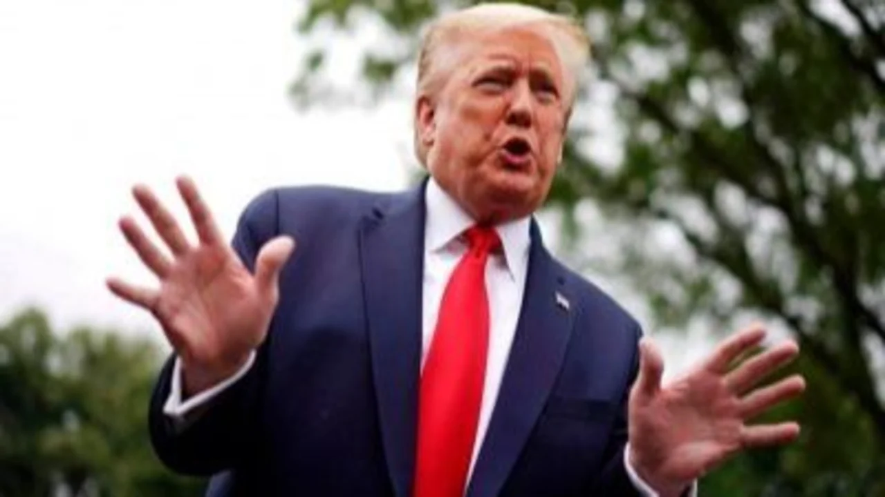 El extraño baile de Donald Trump que se volvió tendencia en Tik Tok