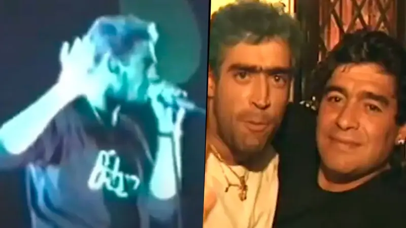 Rodrigo y la canción para Maradona en su último show antes de morir