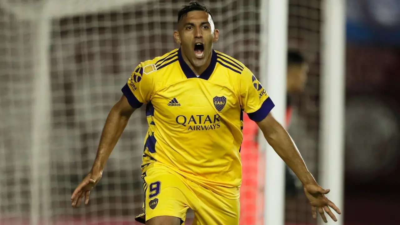 Aprovechó la chance: Wanchope Ábila le dio la victoria a Boca vs. Lanús
