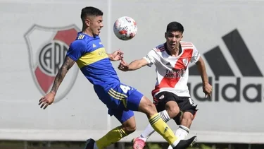 La paliza de Boca a River a pocas horas antes del Superclásico