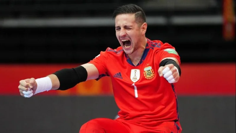Nicolás Sarmiento, el guardián del arco de la Selección Argentina de Futsal