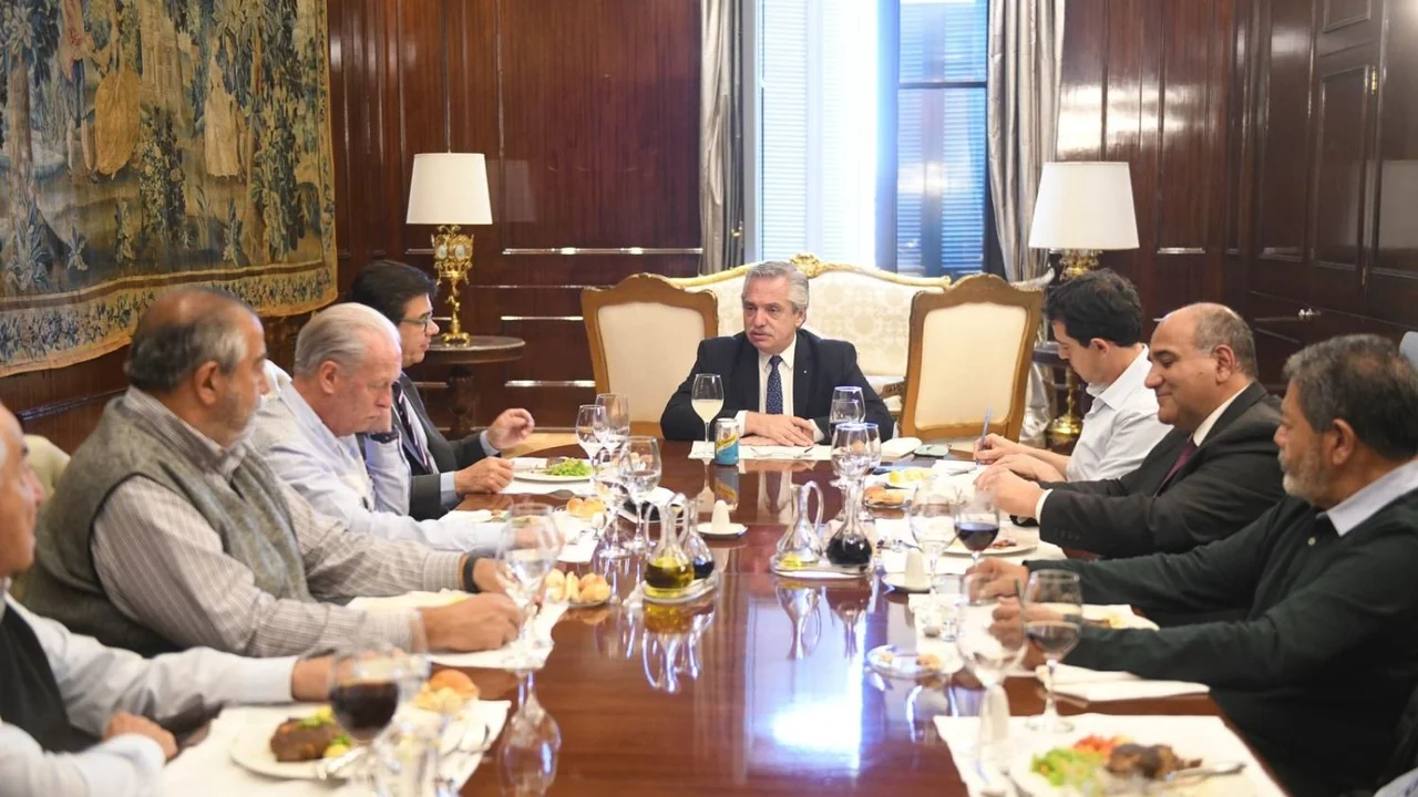 alberto fernandez, cgt, dirigentes, casa rosada