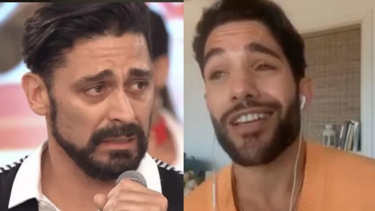 Hernán Piquín y su novio.