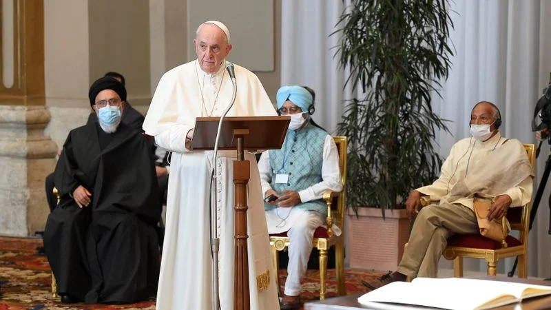 Papa Francisco y otros líderes religiosos piden compromiso con el cambio climático