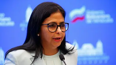 Vicepresidenta de Venezuela anuncia reapertura comercial de la frontera con Colombia Vicepresidenta de Venezuela anuncia reapertura comercial de la frontera con Colombia