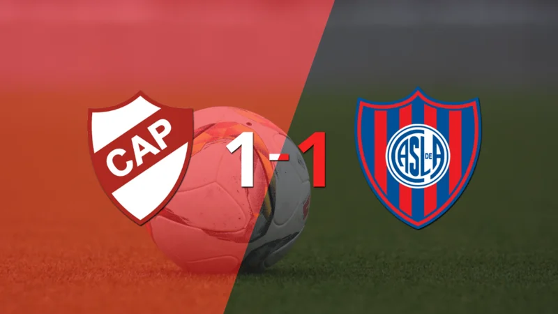 Platense y San Lorenzo se repartieron los puntos en un 1 a 1